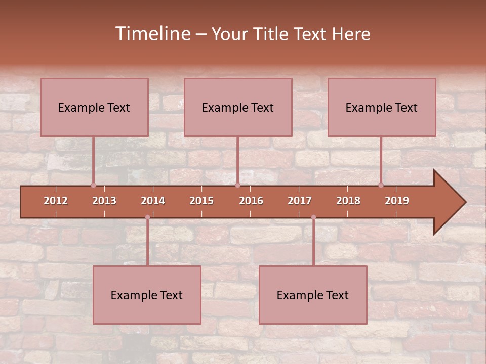 Old Crack Weathered PowerPoint Template
