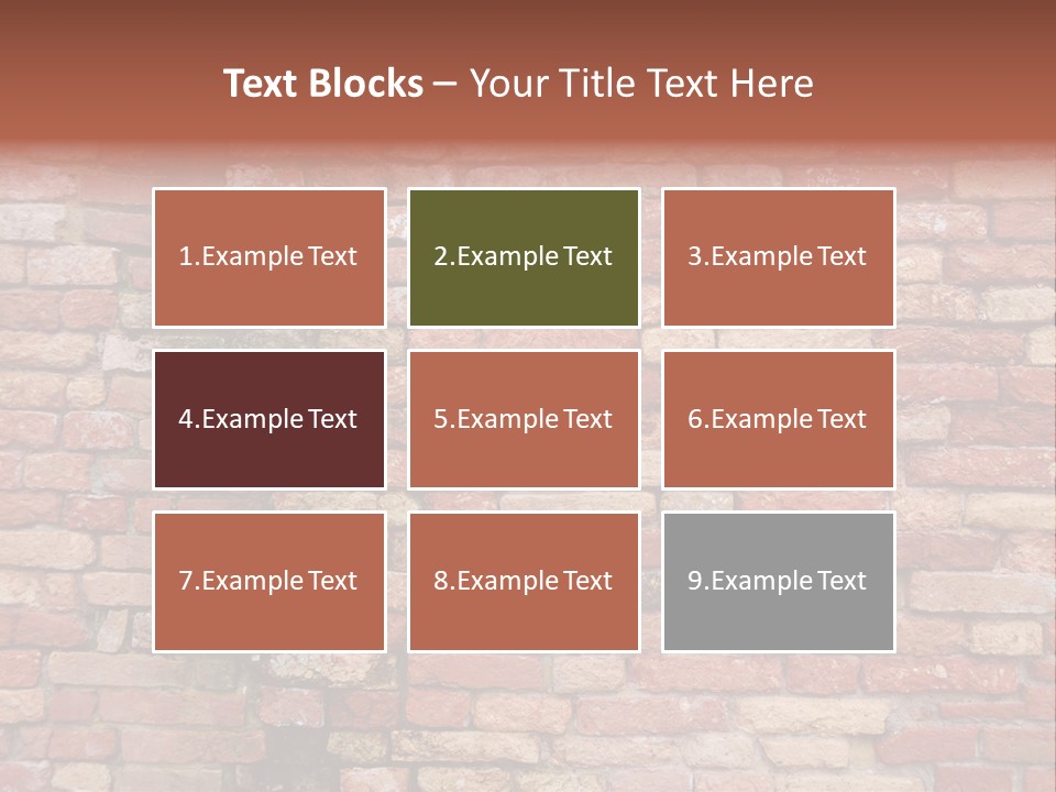 Old Crack Weathered PowerPoint Template