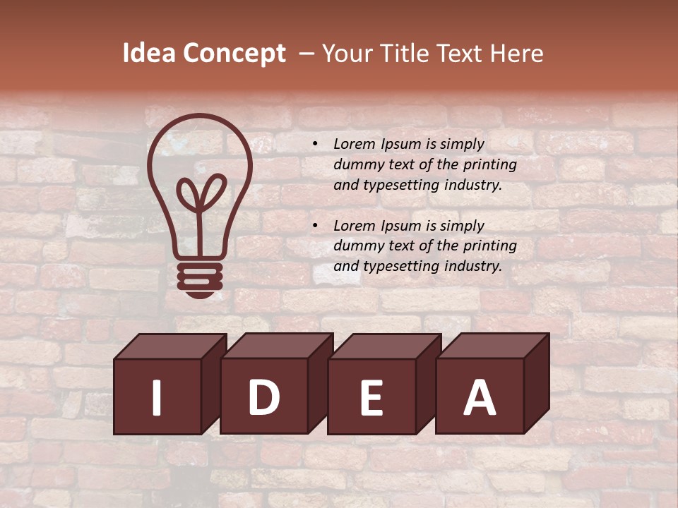 Old Crack Weathered PowerPoint Template