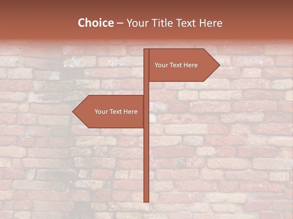 Old Crack Weathered PowerPoint Template