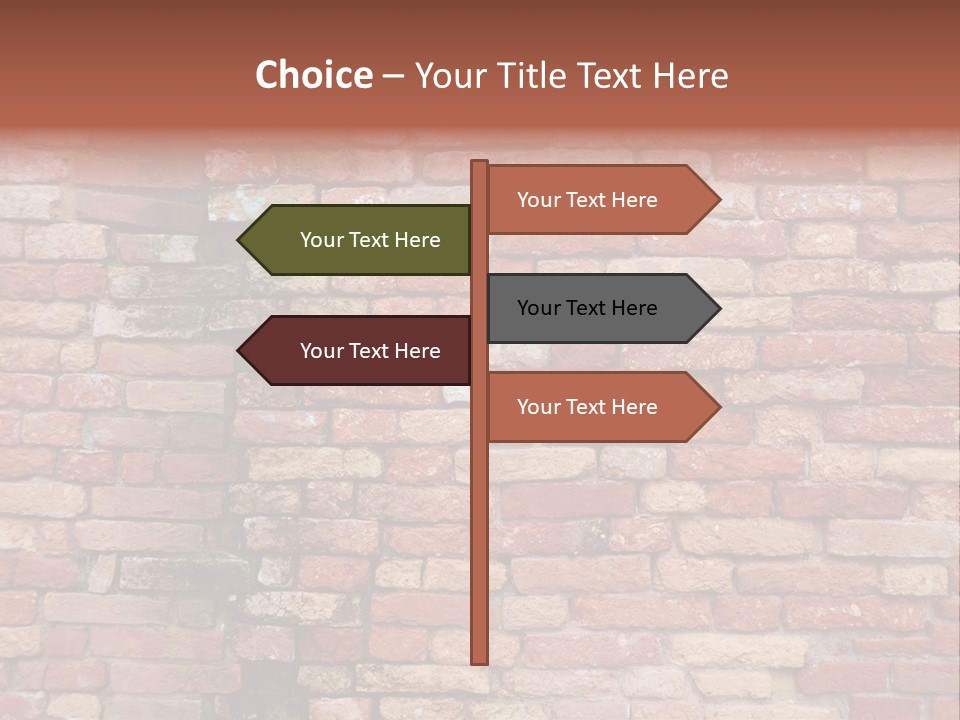 Old Crack Weathered PowerPoint Template