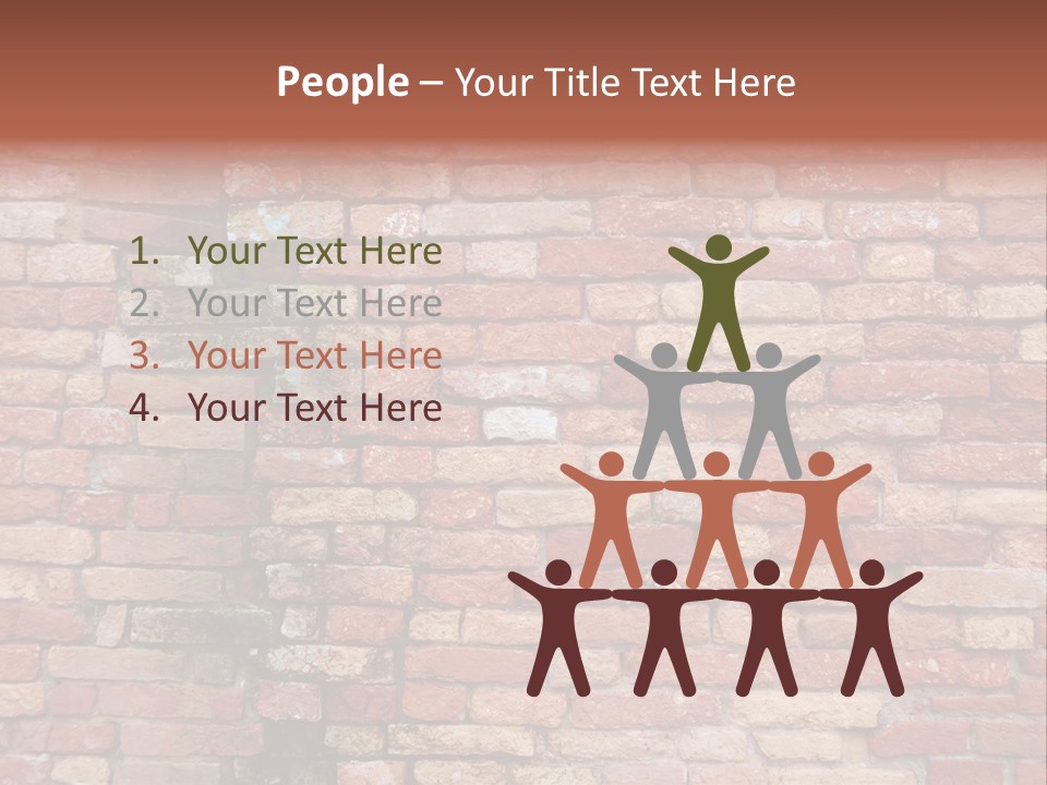 Old Crack Weathered PowerPoint Template