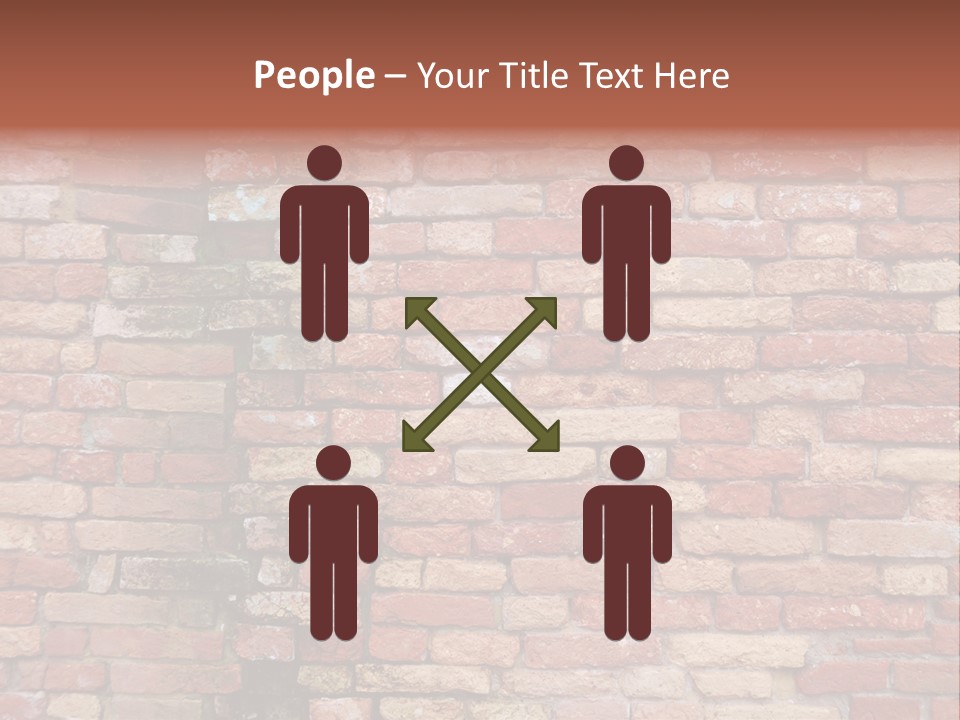 Old Crack Weathered PowerPoint Template