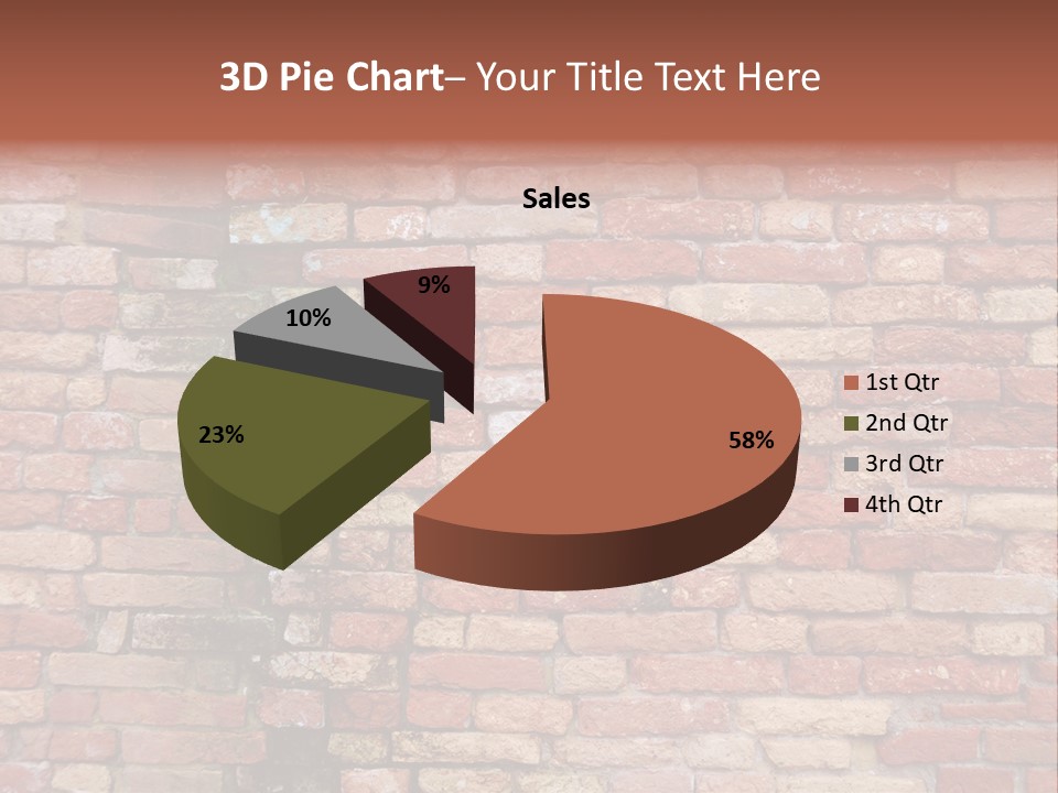 Old Crack Weathered PowerPoint Template