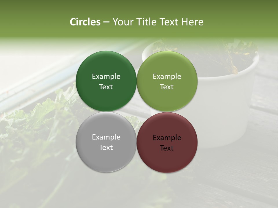 Vegan Vegetarian Gluten Free PowerPoint Template