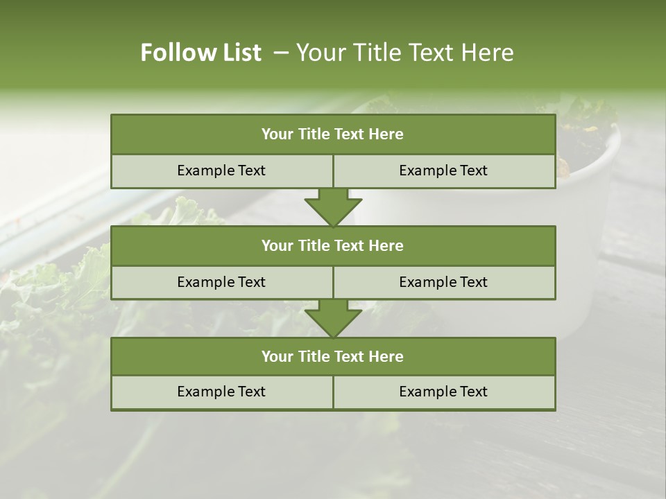 Vegan Vegetarian Gluten Free PowerPoint Template
