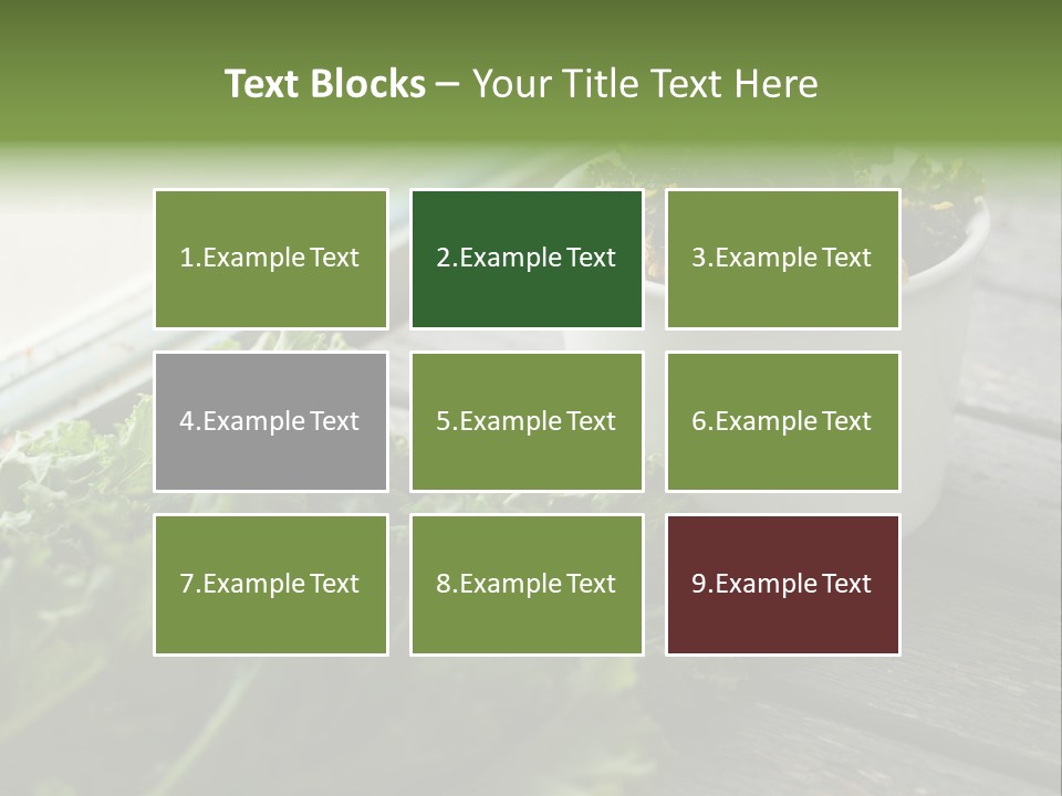 Vegan Vegetarian Gluten Free PowerPoint Template