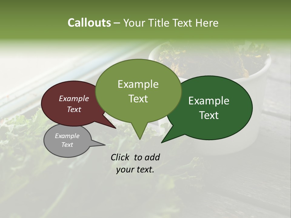 Vegan Vegetarian Gluten Free PowerPoint Template