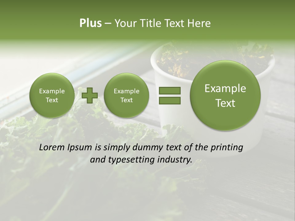 Vegan Vegetarian Gluten Free PowerPoint Template