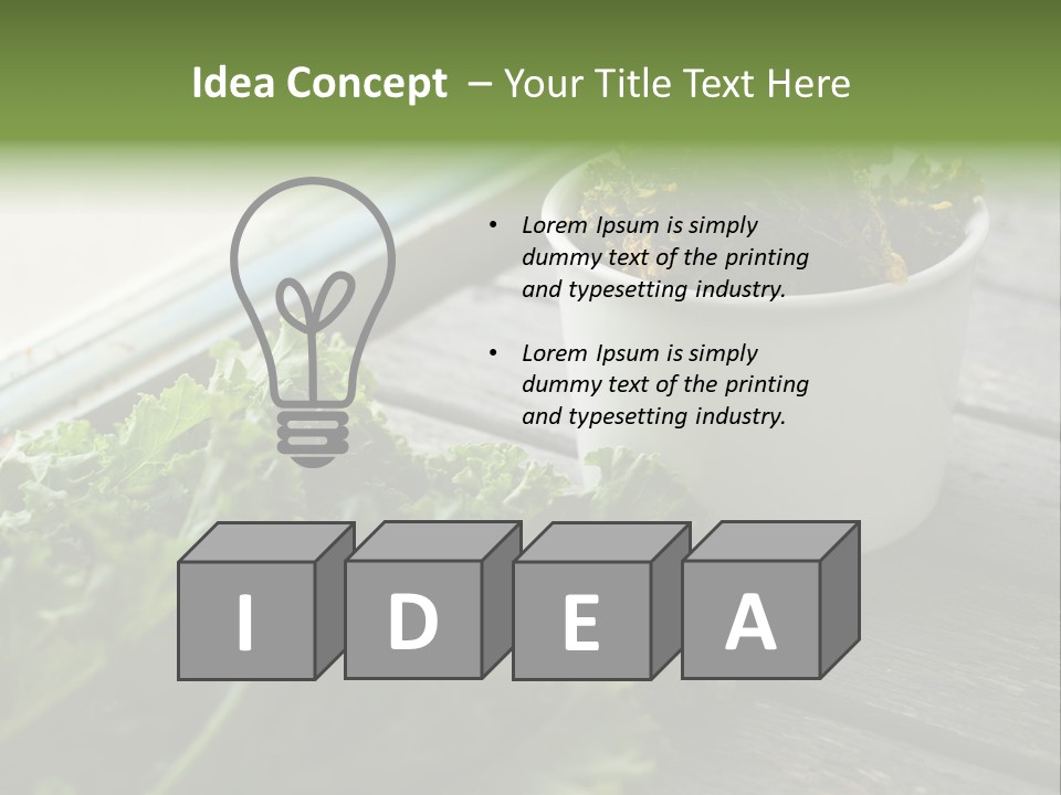 Vegan Vegetarian Gluten Free PowerPoint Template