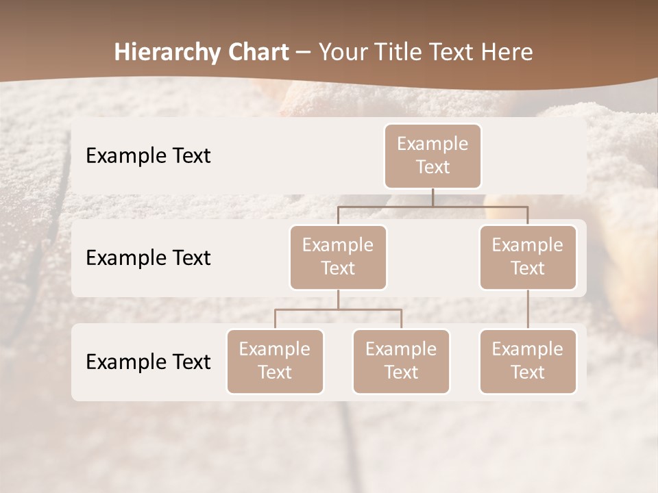 Sprinkle Powdered Sugar Holidays PowerPoint Template