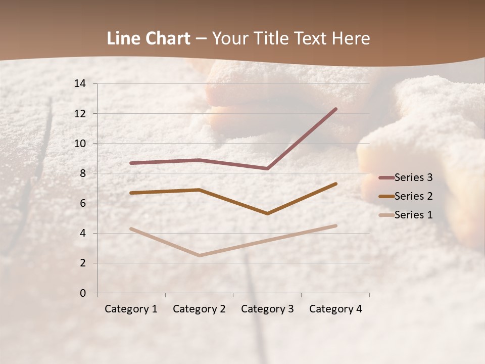 Sprinkle Powdered Sugar Holidays PowerPoint Template