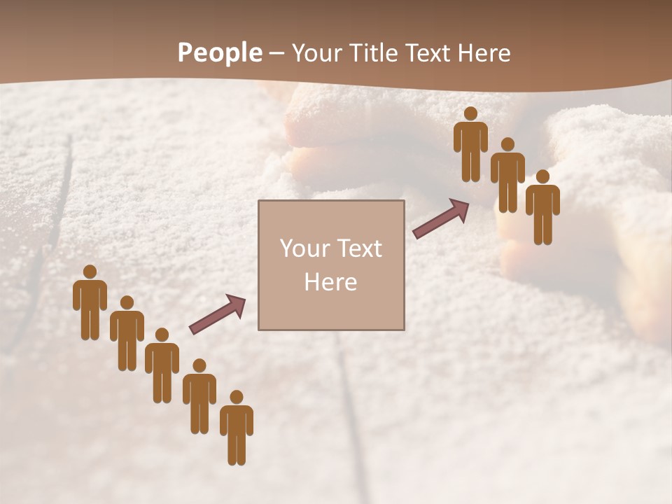 Sprinkle Powdered Sugar Holidays PowerPoint Template