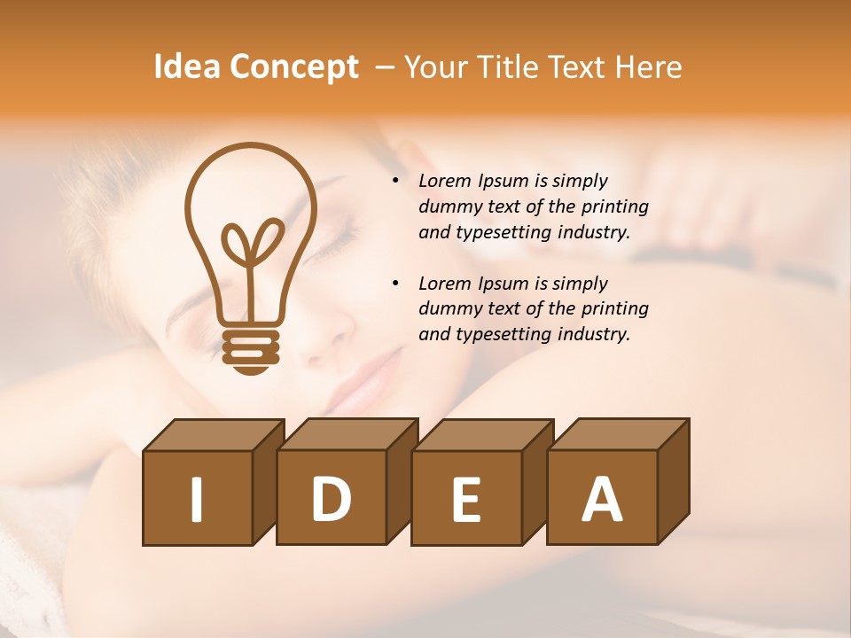 People Make Girl PowerPoint Template