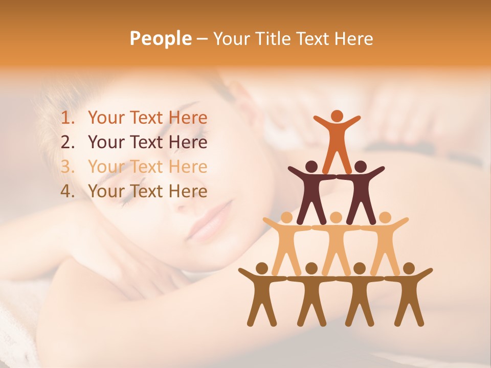 People Make Girl PowerPoint Template