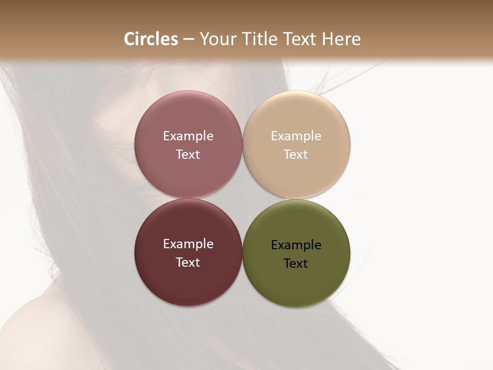 People Make Girl PowerPoint Template