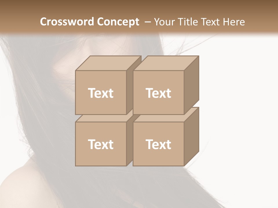 People Make Girl PowerPoint Template