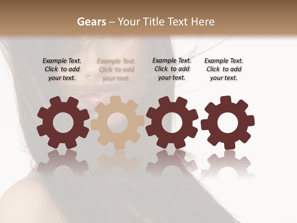 People Make Girl PowerPoint Template