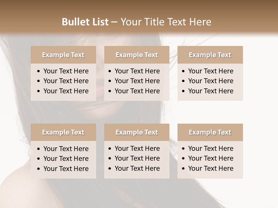 People Make Girl PowerPoint Template