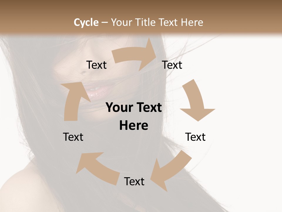 People Make Girl PowerPoint Template