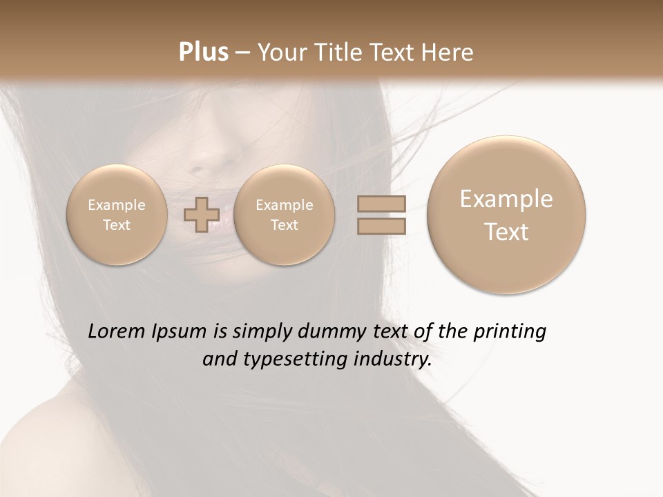 People Make Girl PowerPoint Template