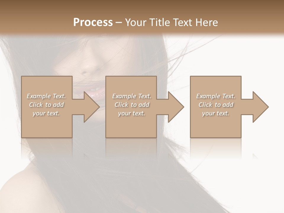 People Make Girl PowerPoint Template