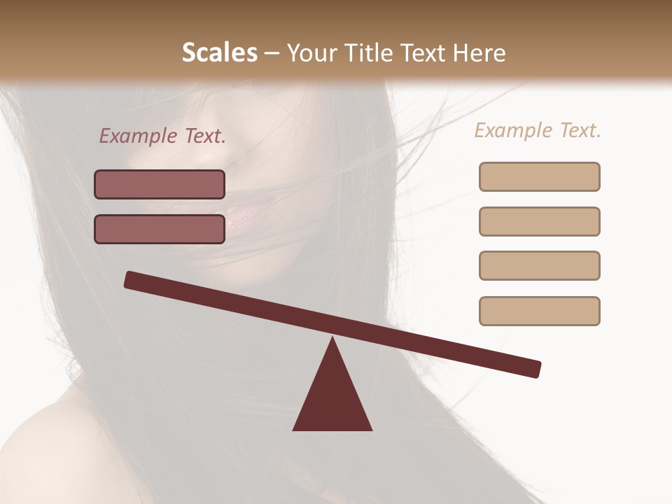 People Make Girl PowerPoint Template