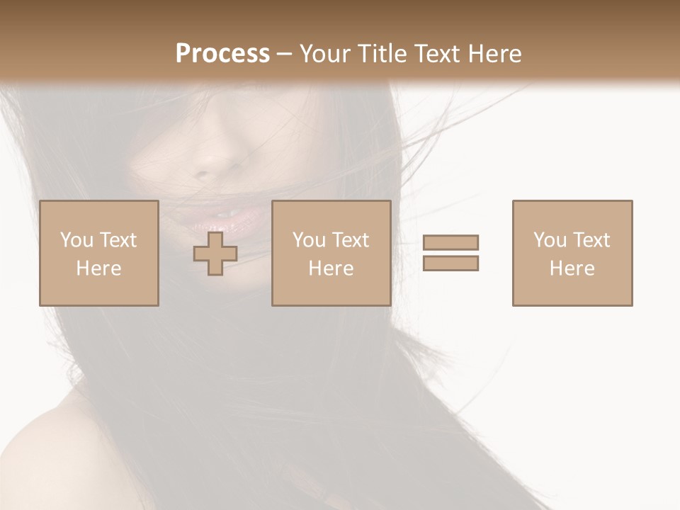 People Make Girl PowerPoint Template