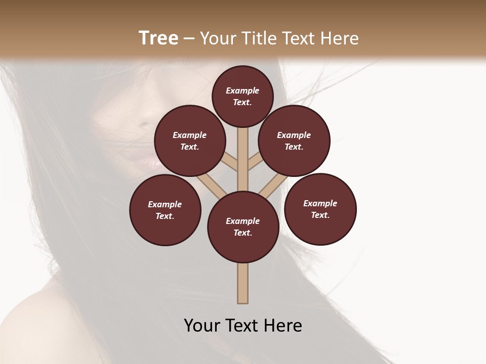 People Make Girl PowerPoint Template