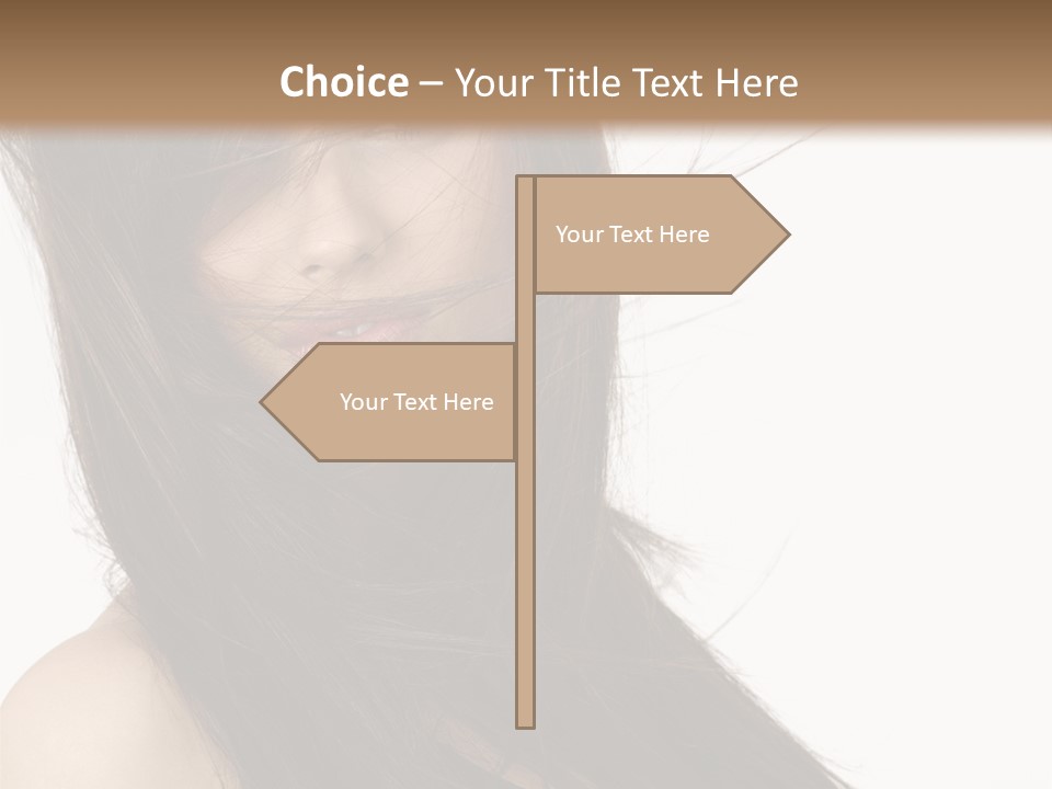 People Make Girl PowerPoint Template