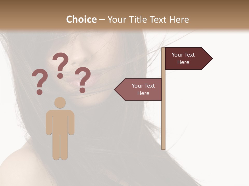 People Make Girl PowerPoint Template