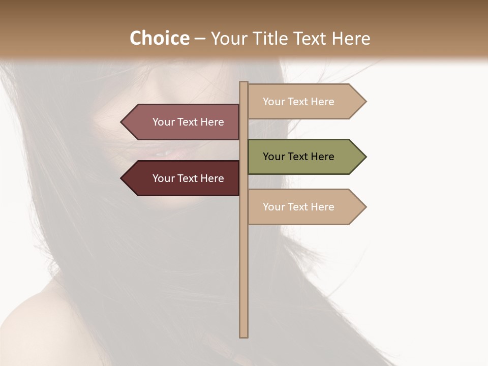 People Make Girl PowerPoint Template