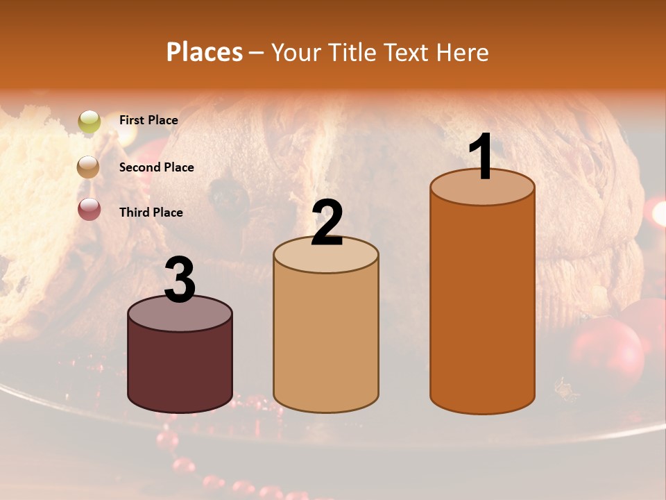 Baking Xmas Plate PowerPoint Template