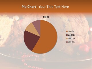 Baking Xmas Plate PowerPoint Template
