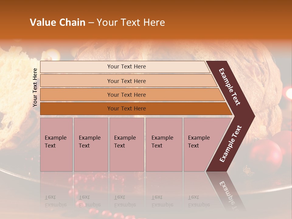 Baking Xmas Plate PowerPoint Template