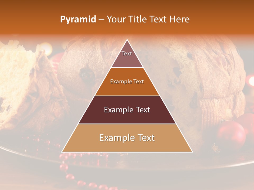 Baking Xmas Plate PowerPoint Template