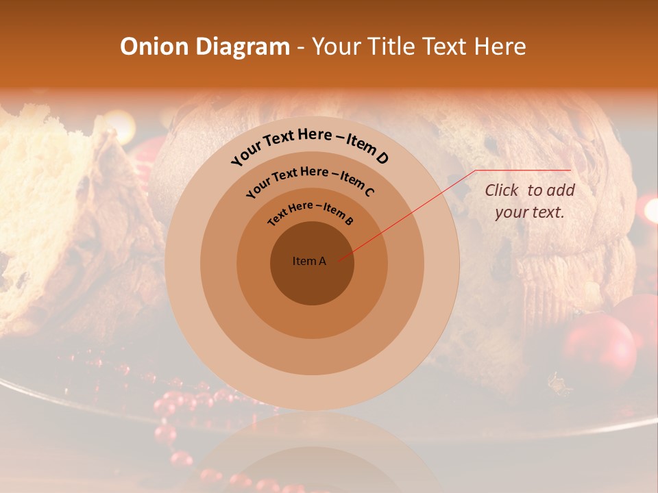 Baking Xmas Plate PowerPoint Template