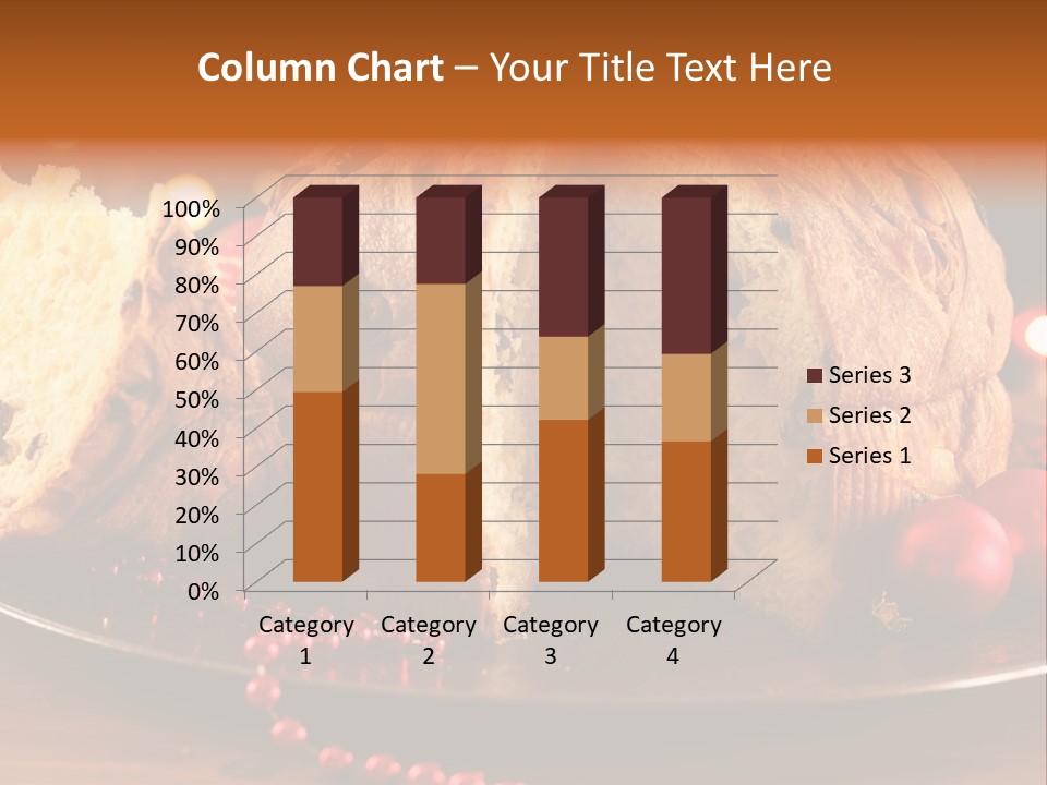 Baking Xmas Plate PowerPoint Template