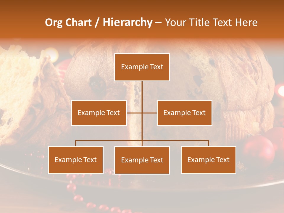 Baking Xmas Plate PowerPoint Template