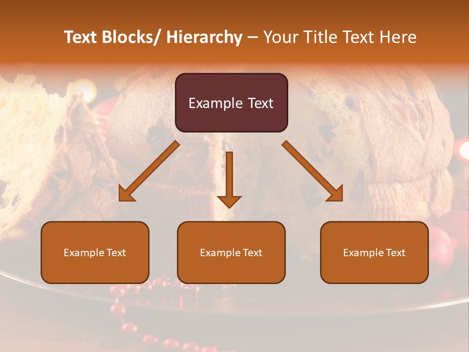 Baking Xmas Plate PowerPoint Template