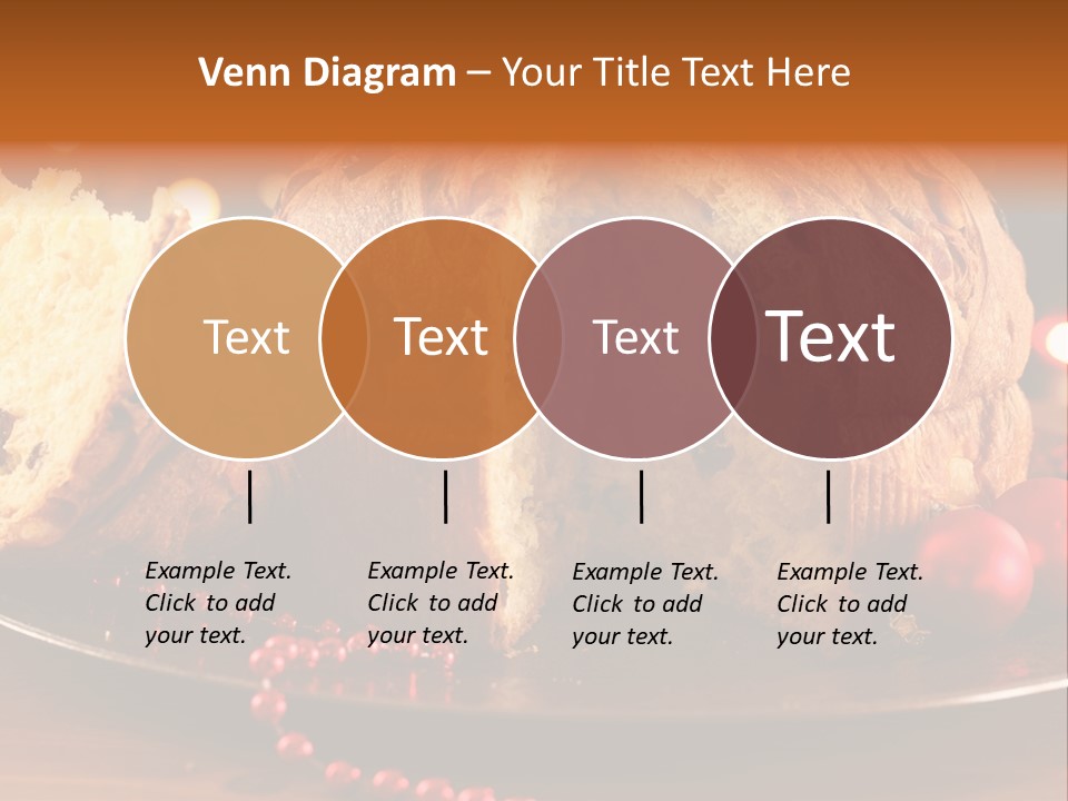 Baking Xmas Plate PowerPoint Template