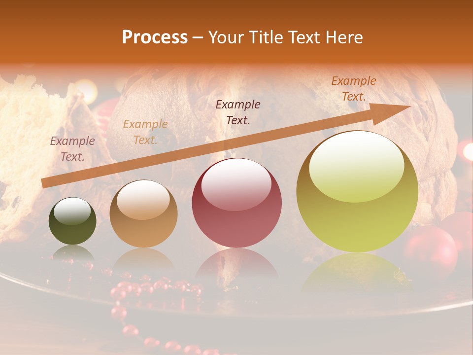 Baking Xmas Plate PowerPoint Template