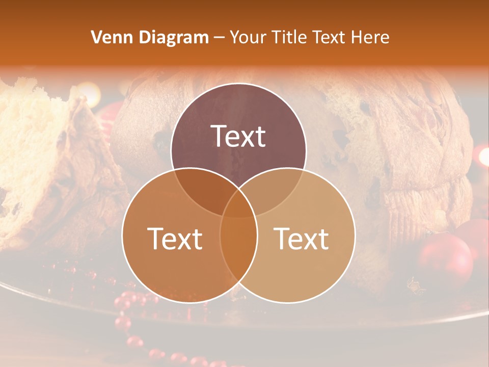 Baking Xmas Plate PowerPoint Template