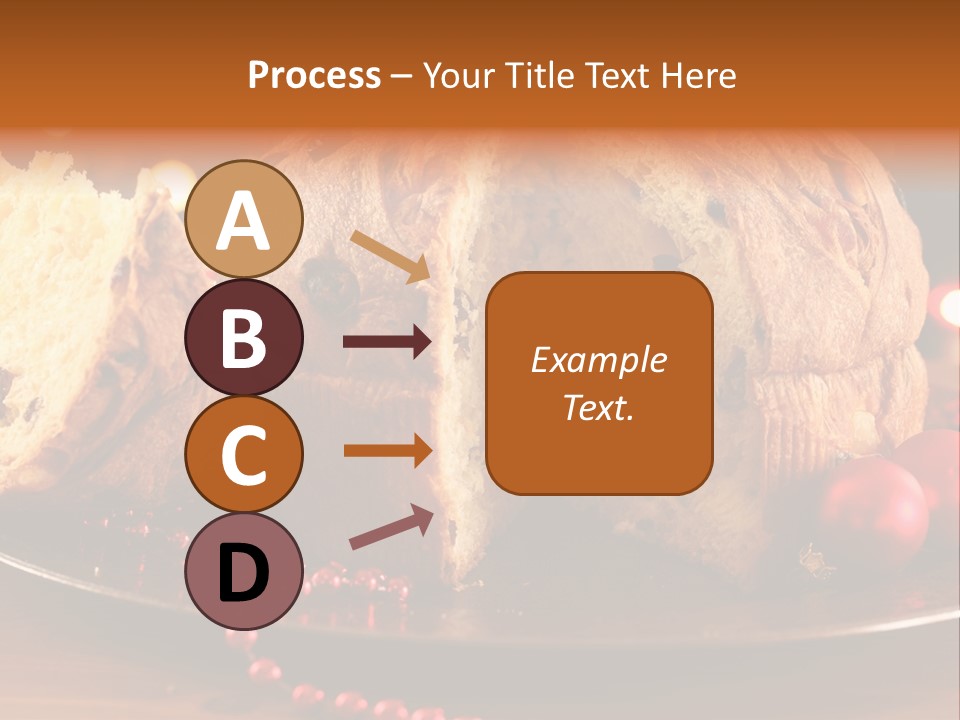 Baking Xmas Plate PowerPoint Template