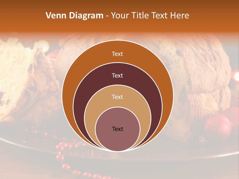 Baking Xmas Plate PowerPoint Template