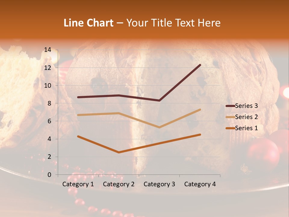Baking Xmas Plate PowerPoint Template