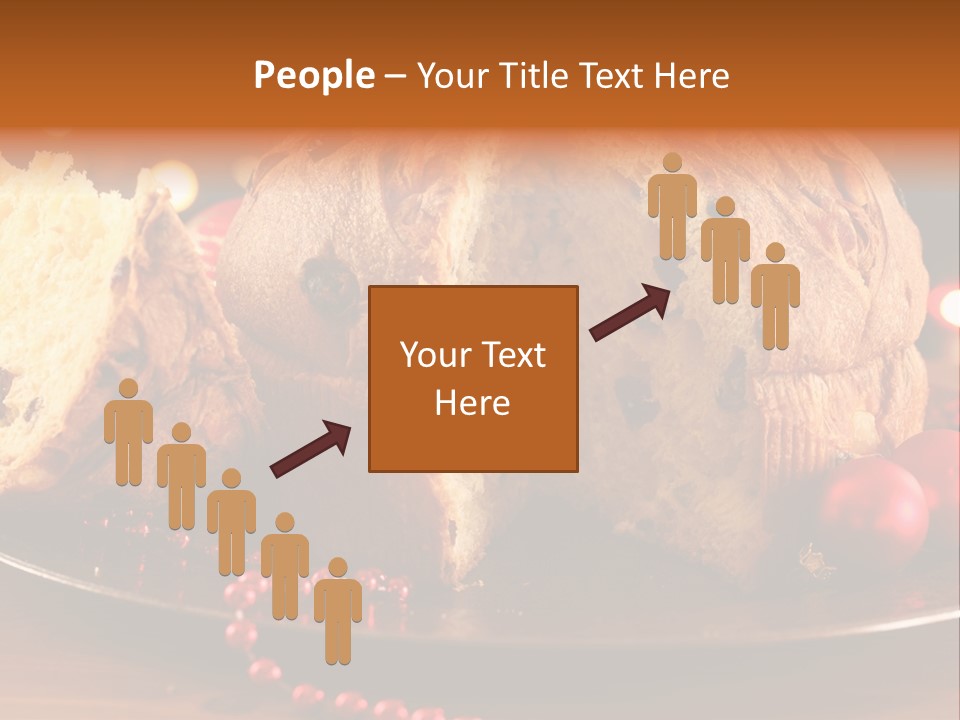 Baking Xmas Plate PowerPoint Template