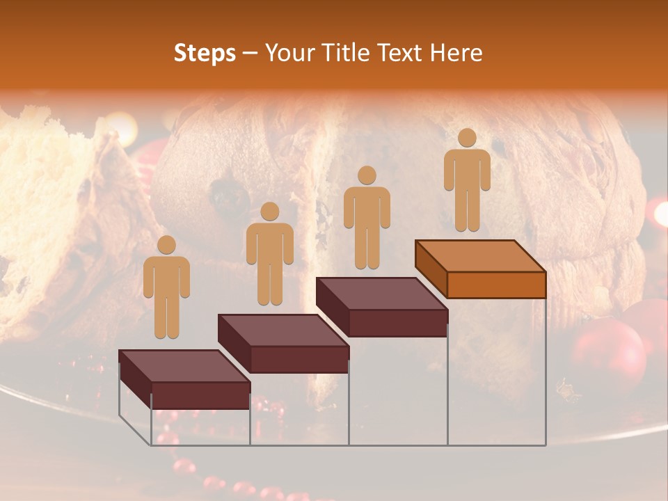 Baking Xmas Plate PowerPoint Template