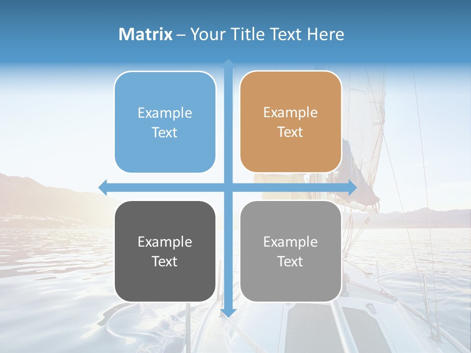 Person Horizon Lifestyle PowerPoint Template