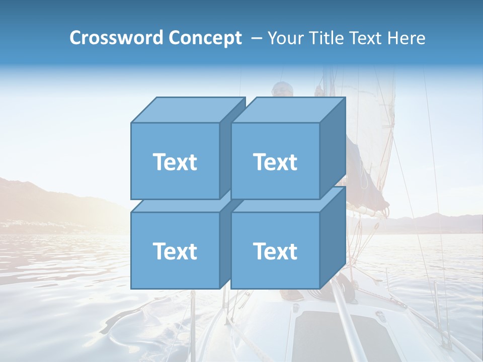Person Horizon Lifestyle PowerPoint Template